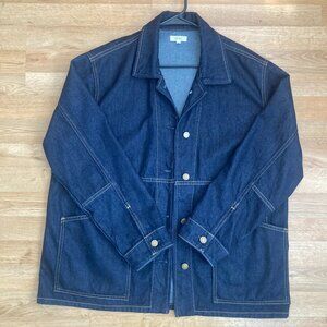 OZMA Loretta Jacket in Denim Rinse (XS/S)